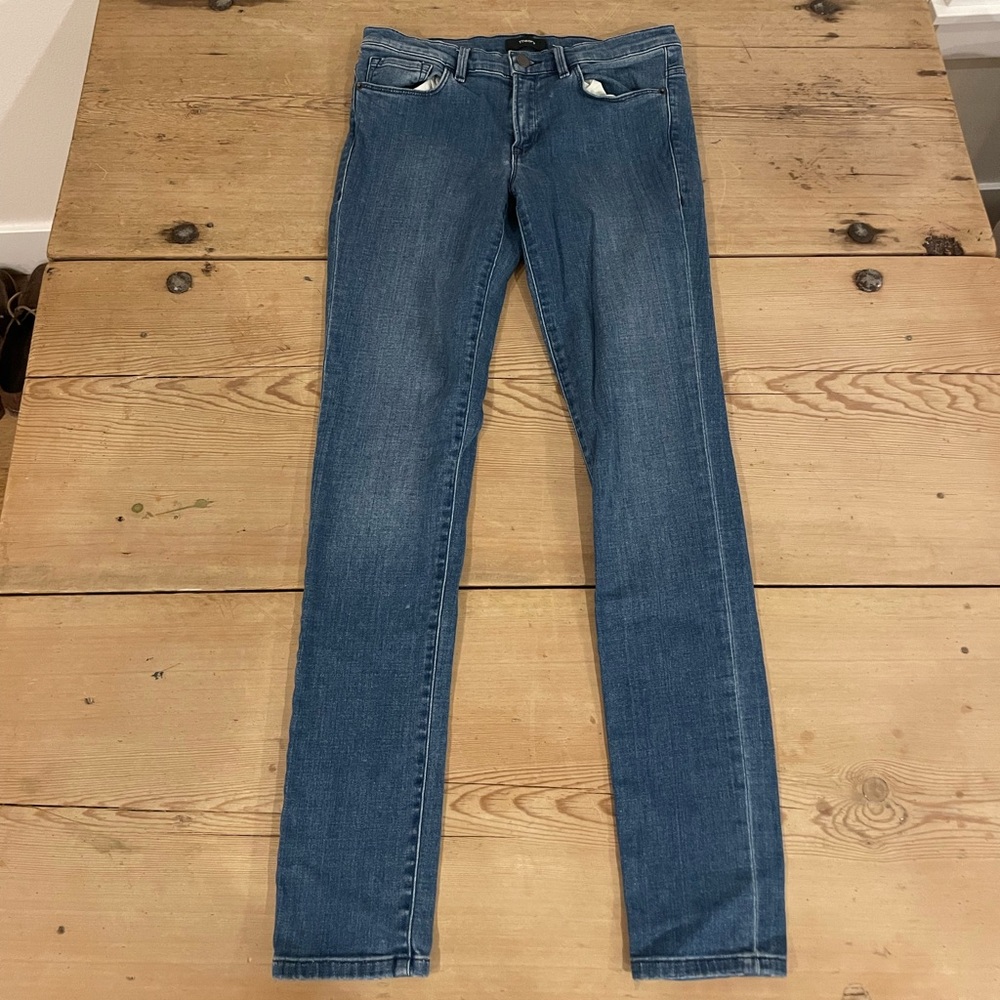 Theory Women's Blue Skinny Jeans